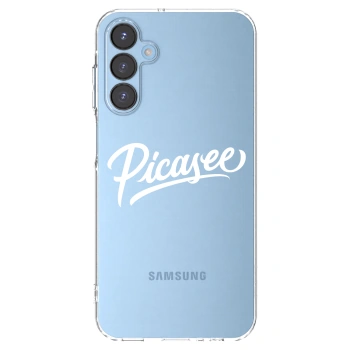 Picasee silikonový průhledný obal pro Samsung Galaxy A15 A156B 5G - Picasee - old logo - white