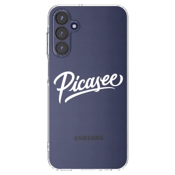 Picasee silikonový průhledný obal pro Samsung Galaxy A15 A155F 4G - Picasee - old logo - white
