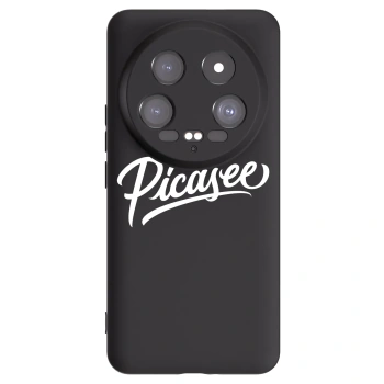 Picasee silikonový černý obal pro Xiaomi 14 Ultra - Picasee - old logo - white