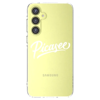 Picasee silikonový průhledný obal pro Samsung Galaxy A35 5G A356B - Picasee - old logo - white