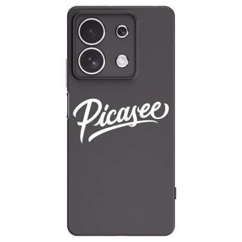 Picasee silikonový černý obal pro Xiaomi Redmi Note 13 4G - Picasee - old logo - white