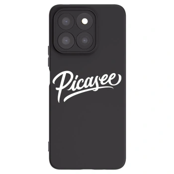 Picasee silikonový černý obal pro Honor X8b - Picasee - old logo - white