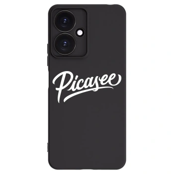 Picasee silikonový černý obal pro Xiaomi Redmi 13C 5G - Picasee - old logo - white