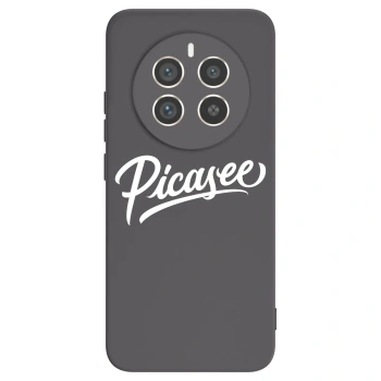 Picasee silikonový černý obal pro Realme 12 Pro 5G - Picasee - old logo - white