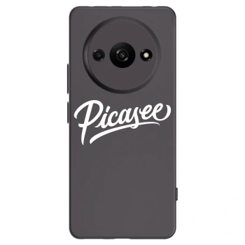 Picasee silikonový černý obal pro Xiaomi Redmi A3 - Picasee - old logo - white