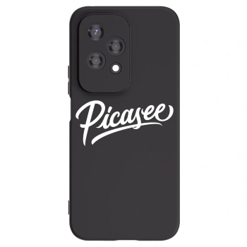 Picasee silikonový černý obal pro Honor 200 Lite - Picasee - old logo - white