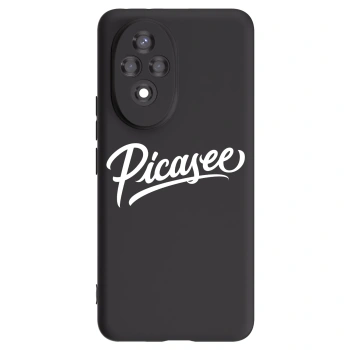 Picasee silikonový černý obal pro Honor 200 Pro 5G - Picasee - old logo - white