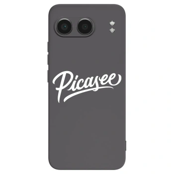 Picasee silikonový černý obal pro OnePlus Nord 4 - Picasee - old logo - white