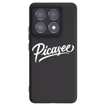 Picasee silikonový černý obal pro Xiaomi 14T Pro - Picasee - old logo - white
