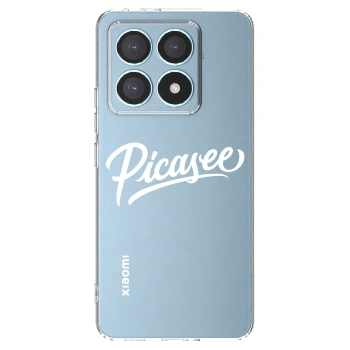 Picasee silikonový průhledný obal pro Xiaomi 14T Pro - Picasee - old logo - white
