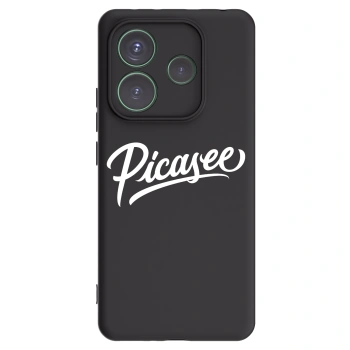 Picasee silikonový černý obal pro Xiaomi Redmi Note 14 5G - Picasee - old logo - white