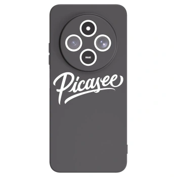 Picasee silikonový černý obal pro Xiaomi Redmi 14C - Picasee - old logo - white