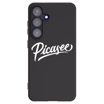 Picasee silikonový černý obal pro Samsung Galaxy S25 5G - Picasee - old logo - white
