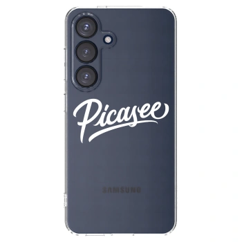 Picasee silikonový průhledný obal pro Samsung Galaxy S25 5G - Picasee - old logo - white