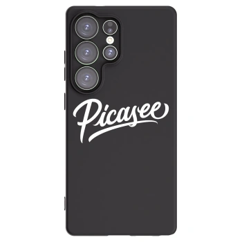 Picasee silikonový černý obal pro Samsung Galaxy S25 Ultra 5G - Picasee - old logo - white