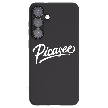Picasee silikonový černý obal pro Samsung Galaxy S25+ 5G - Picasee - old logo - white