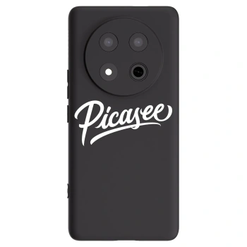 Picasee silikonový černý obal pro Honor Magic7 Lite 5G - Picasee - old logo - white