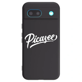 Picasee silikonový černý obal pro Google Pixel 8 - Picasee - old logo - white