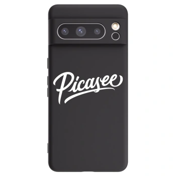 Picasee silikonový černý obal pro Google Pixel 8 Pro - Picasee - old logo - white