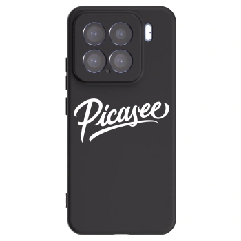Picasee silikonový černý obal pro Xiaomi 15 - Picasee - old logo - white