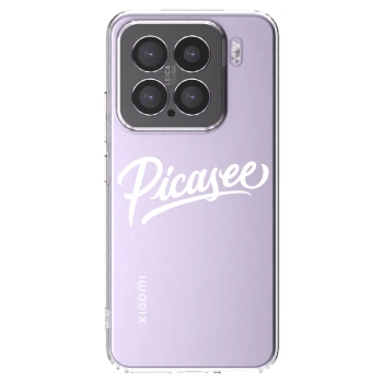 Picasee silikonový průhledný obal pro Xiaomi 15 - Picasee - old logo - white