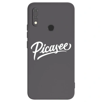 Picasee silikonový černý obal pro Xiaomi Redmi Note 7 - Picasee - old logo - white