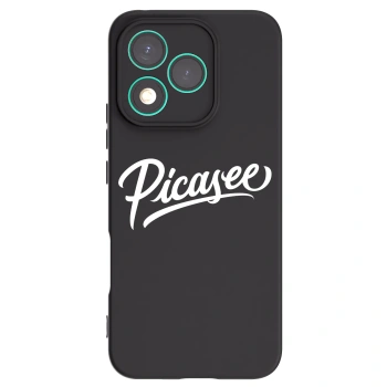 Picasee silikonový černý obal pro Honor 400 Lite 5G - Picasee - old logo - white