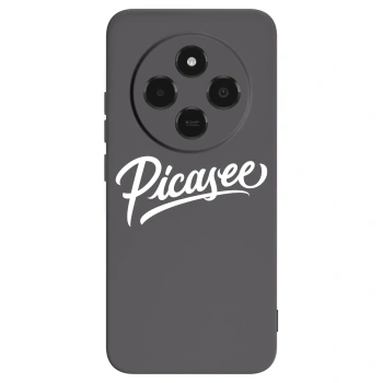 Picasee silikonový černý obal pro Xiaomi Poco C75 - Picasee - old logo - white