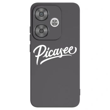 Picasee silikonový černý obal pro Xiaomi Poco F6 - Picasee - old logo - white