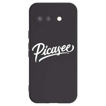 Picasee silikonový černý obal pro Google Pixel 9a - Picasee - old logo - white