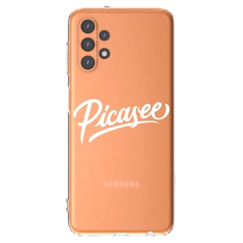 Picasee silikonový průhledný obal pro Samsung Galaxy A13 5G - Picasee - old logo - white
