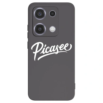 Picasee silikonový černý obal pro Xiaomi Redmi Note 14S - Picasee - old logo - white