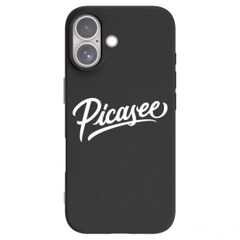 Picasee silikonový černý obal pro Apple iPhone 17 - Picasee - old logo - white