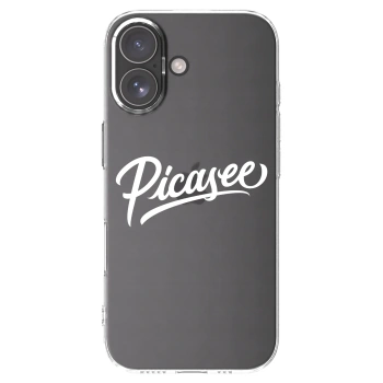 Picasee silikonový průhledný obal pro Apple iPhone 17 - Picasee - old logo - white