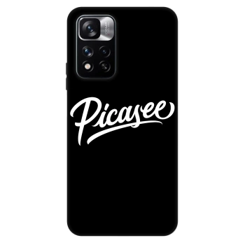 Obal pro Xiaomi Redmi Note 11 Pro - Picasee - old logo - white