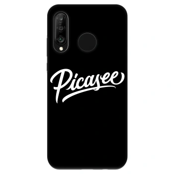 Obal pro Huawei P30 Lite - Picasee - old logo - white