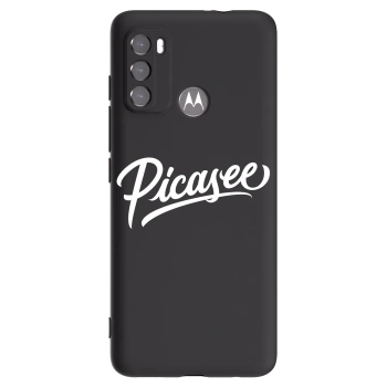 Picasee silikonový černý obal pro Motorola Edge 60 5G - Picasee - old logo - white
