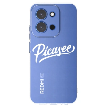 Picasee silikonový průhledný obal pro Xiaomi Redmi 15C 4G - Picasee - old logo - white