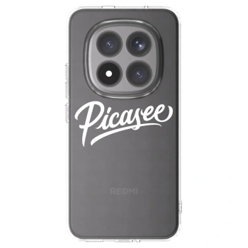 Picasee silikonový průhledný obal pro Xiaomi Redmi Note 15 Pro+ - Picasee - old logo - white