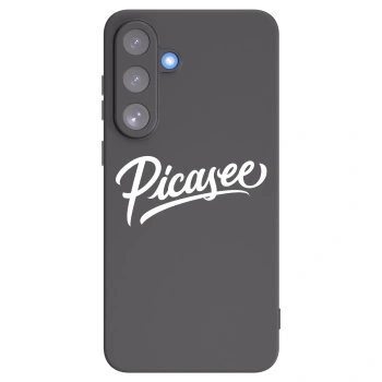 Picasee silikonový černý obal pro Samsung Galaxy S25 FE 5G - Picasee - old logo - white