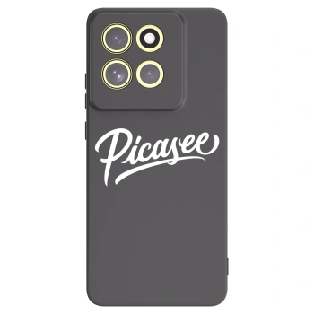Picasee silikonový černý obal pro Motorola Moto G86 Power 5G - Picasee - old logo - white