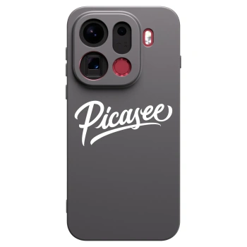 Picasee silikonový černý obal pro OPPO Find X9 Pro - Picasee - old logo - white