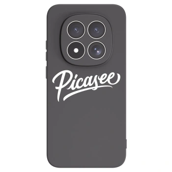 Picasee silikonový černý obal pro Xiaomi Redmi Note 15 Pro 5G - Picasee - old logo - white