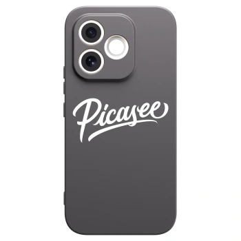 Picasee silikonový černý obal pro Honor 600 Lite - Picasee - old logo - white