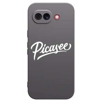 Picasee silikonový černý obal pro Google Pixel 10a - Picasee - old logo - white