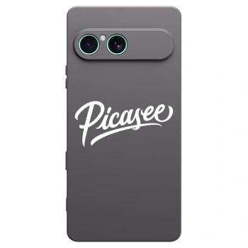 Picasee silikonový černý obal pro Sony Xperia 10 VII - Picasee - old logo - white