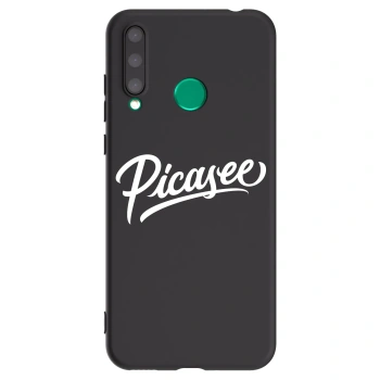 Picasee silikonový černý obal pro Honor 20 Lite - Picasee - old logo - white