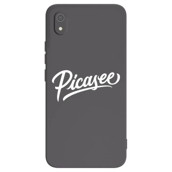 Picasee silikonový černý obal pro Xiaomi Redmi 7A - Picasee - old logo - white