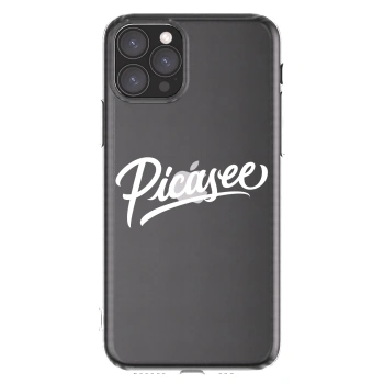 Picasee silikonový průhledný obal pro Apple iPhone 11 Pro - Picasee - old logo - white