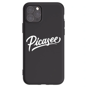 Picasee silikonový černý obal pro Apple iPhone 11 Pro - Picasee - old logo - white
